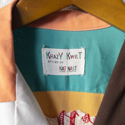 CRAZY COLOR KRAZY KWILT RAYON SHIRTS 1950'S VINTAGE