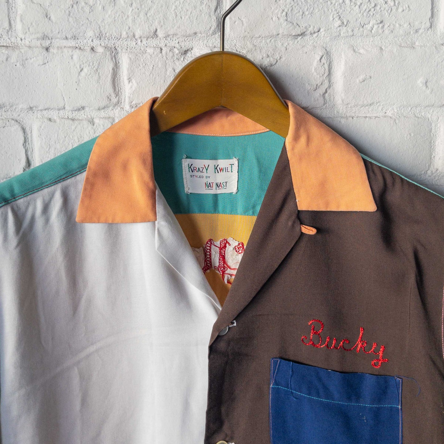 CRAZY COLOR KRAZY KWILT RAYON SHIRTS 1950'S VINTAGE