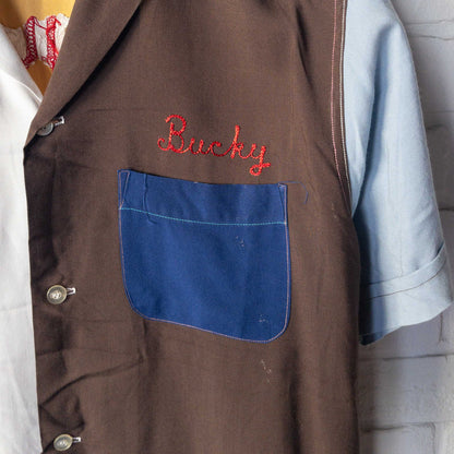 CRAZY COLOR KRAZY KWILT RAYON SHIRTS 1950'S VINTAGE