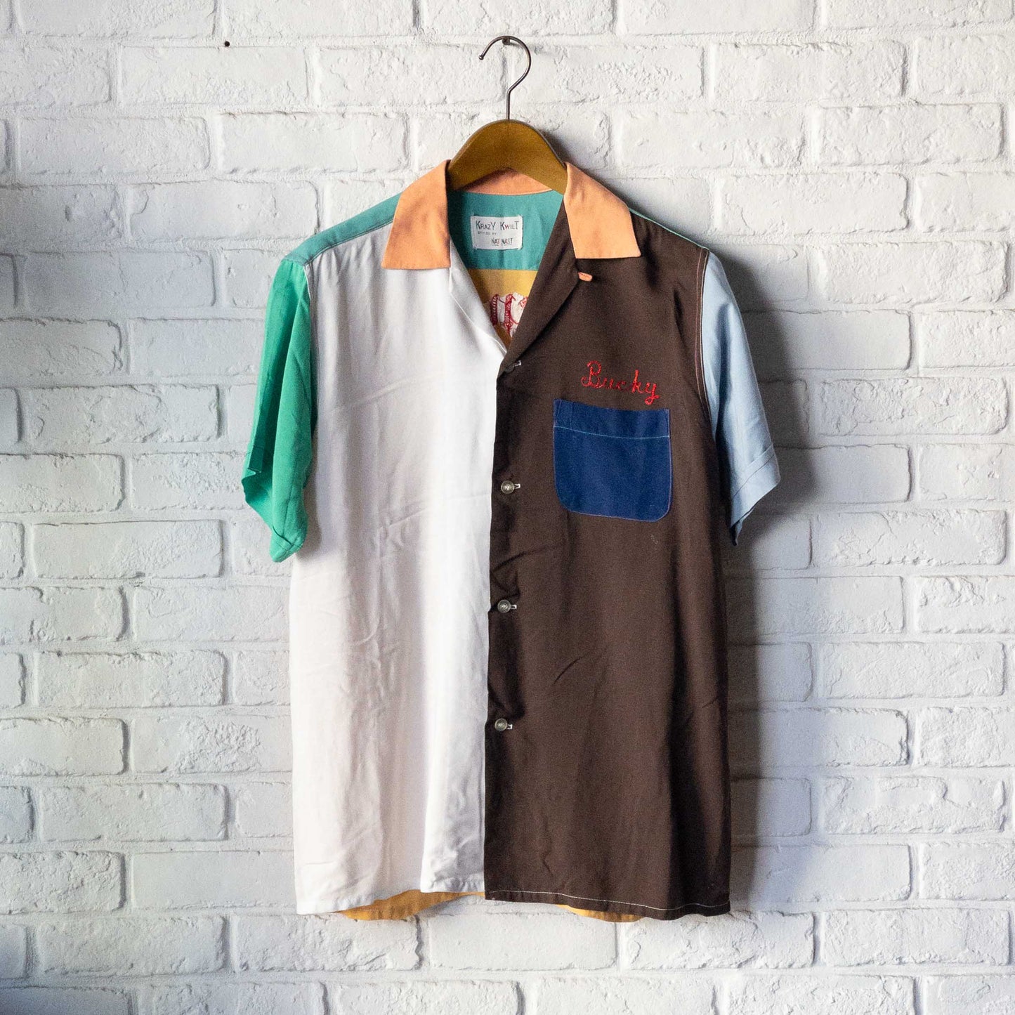 CRAZY COLOR KRAZY KWILT RAYON SHIRTS 1950'S VINTAGE