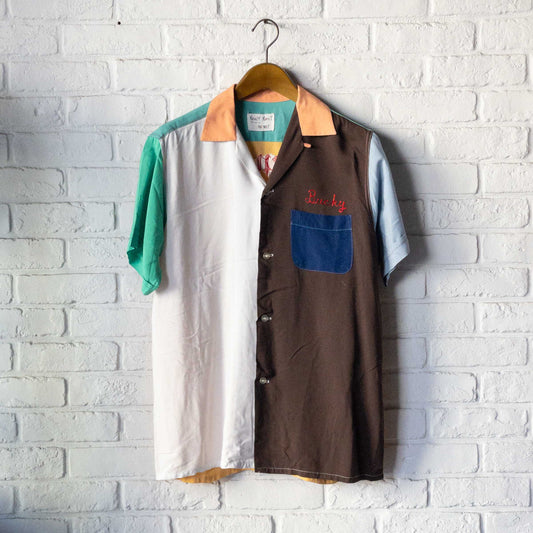 CRAZY COLOR KRAZY KWILT RAYON SHIRTS 1950'S VINTAGE