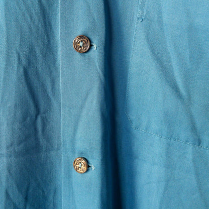 SEA DRAGON EMBROYDERY BOWLING SHIRTS 1960'S VINTAGE