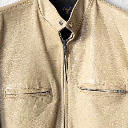 BUCO J-100 CAFE RACER LEATHER JACKET 1950'S VINTAGE
