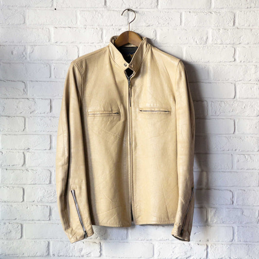 BUCO J-100 CAFE RACER LEATHER JACKET 1950'S VINTAGE