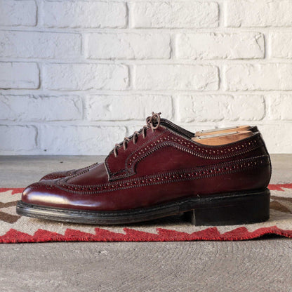 ”DEXTER” AMERICAN WING TIP SHOES 1980's DEAD STOCK