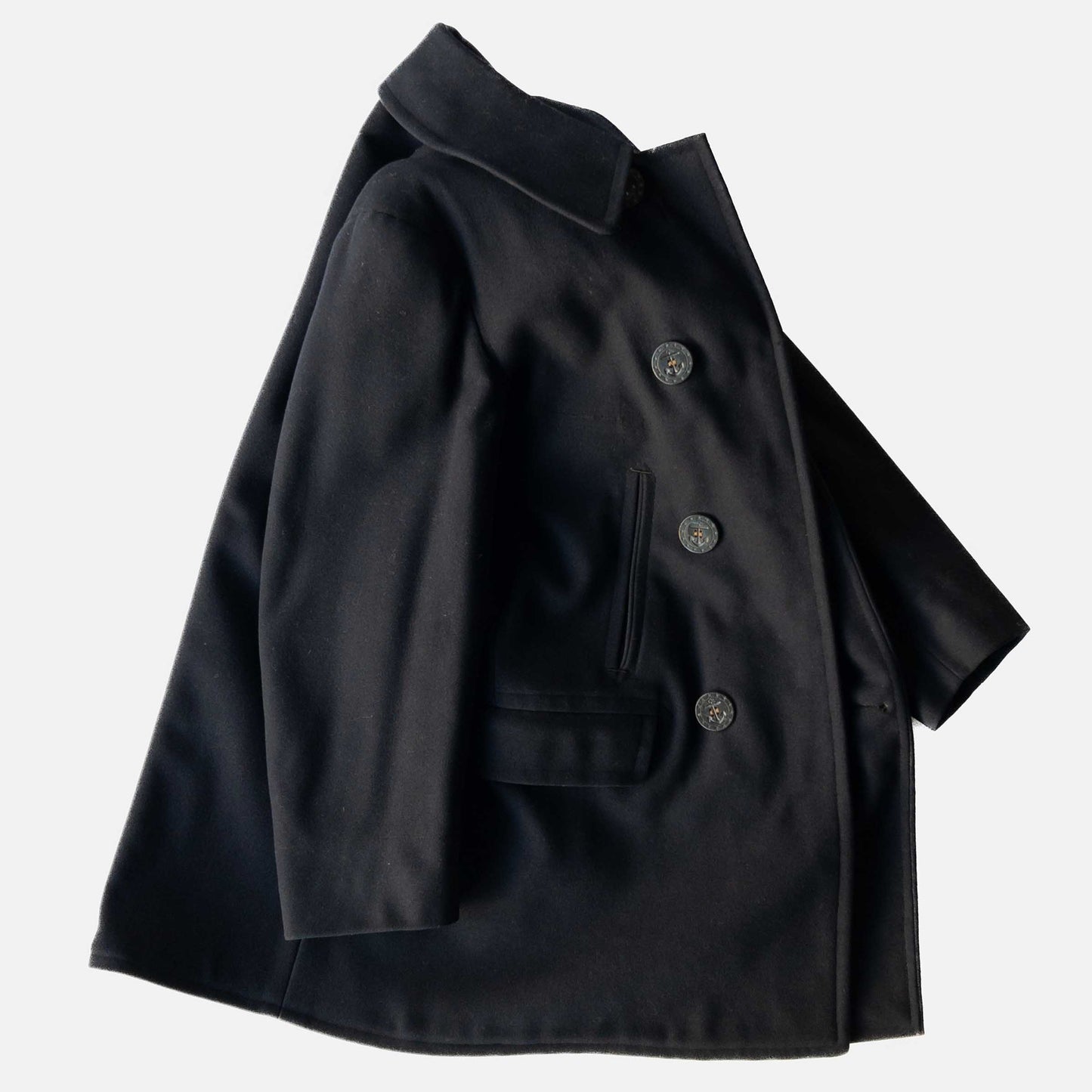 US NAVY P-COAT TAILOR MADE WW1 PROTOTYPE 1900's SUPER RARE ITEM