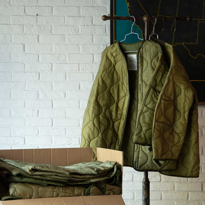 US ARMY M-65 FISH TAIL LINER '70~'85 DEAD STOCK