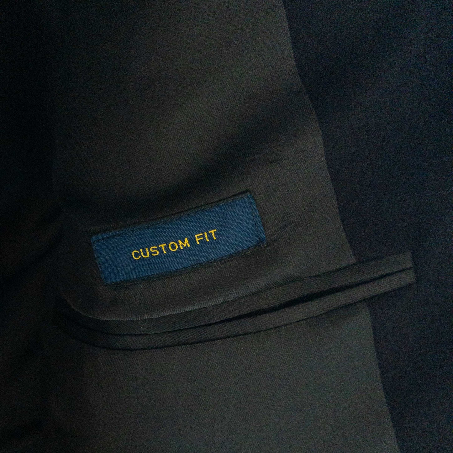 RALPH LAUREN NAVY BLAZER 2000'S DEAD STOCK