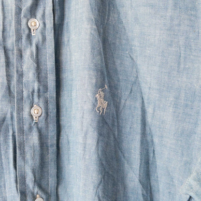RALPH LAUREN CHAMBRAY SHIRTS 70'S DEAD STOCK