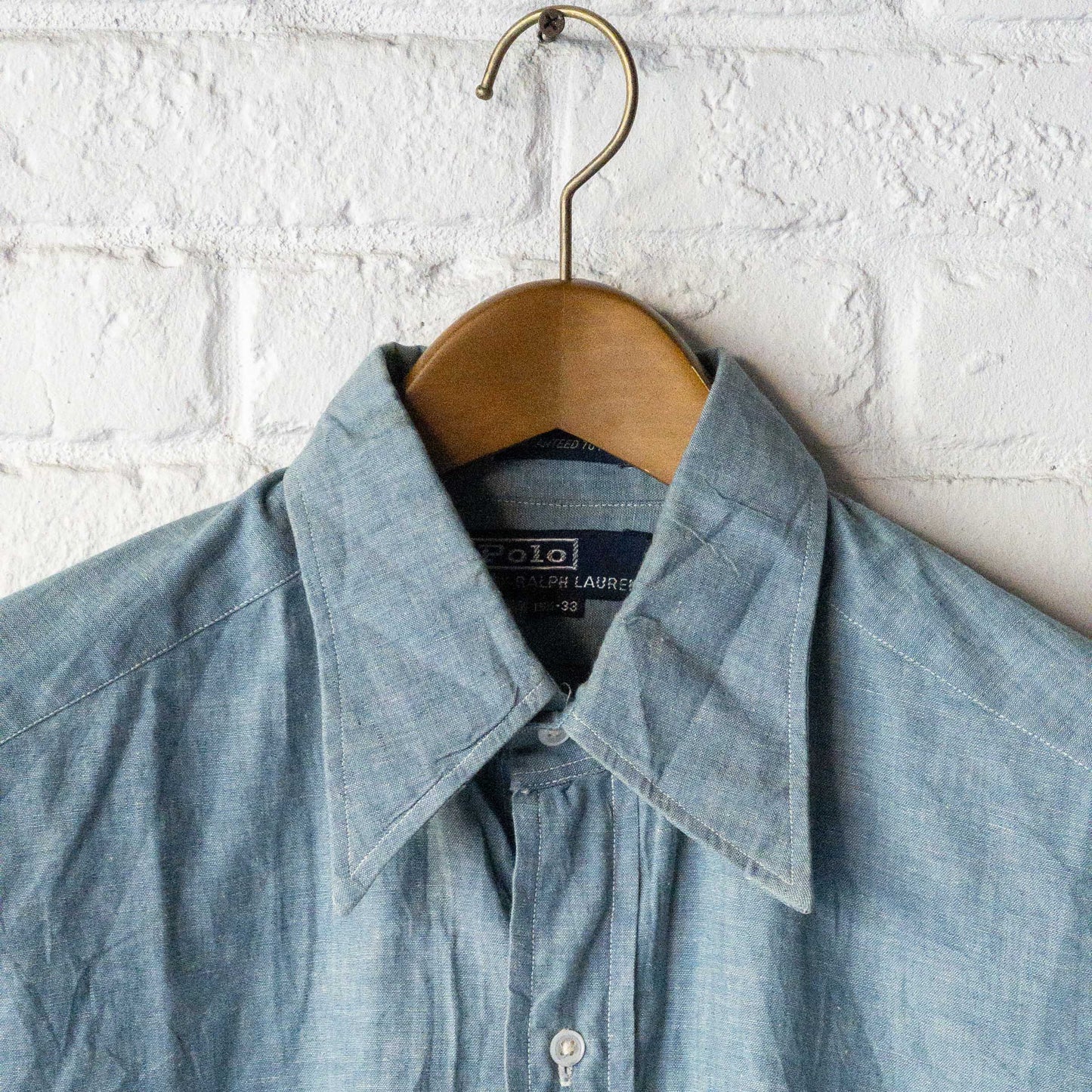 RALPH LAUREN CHAMBRAY SHIRTS 70'S DEAD STOCK