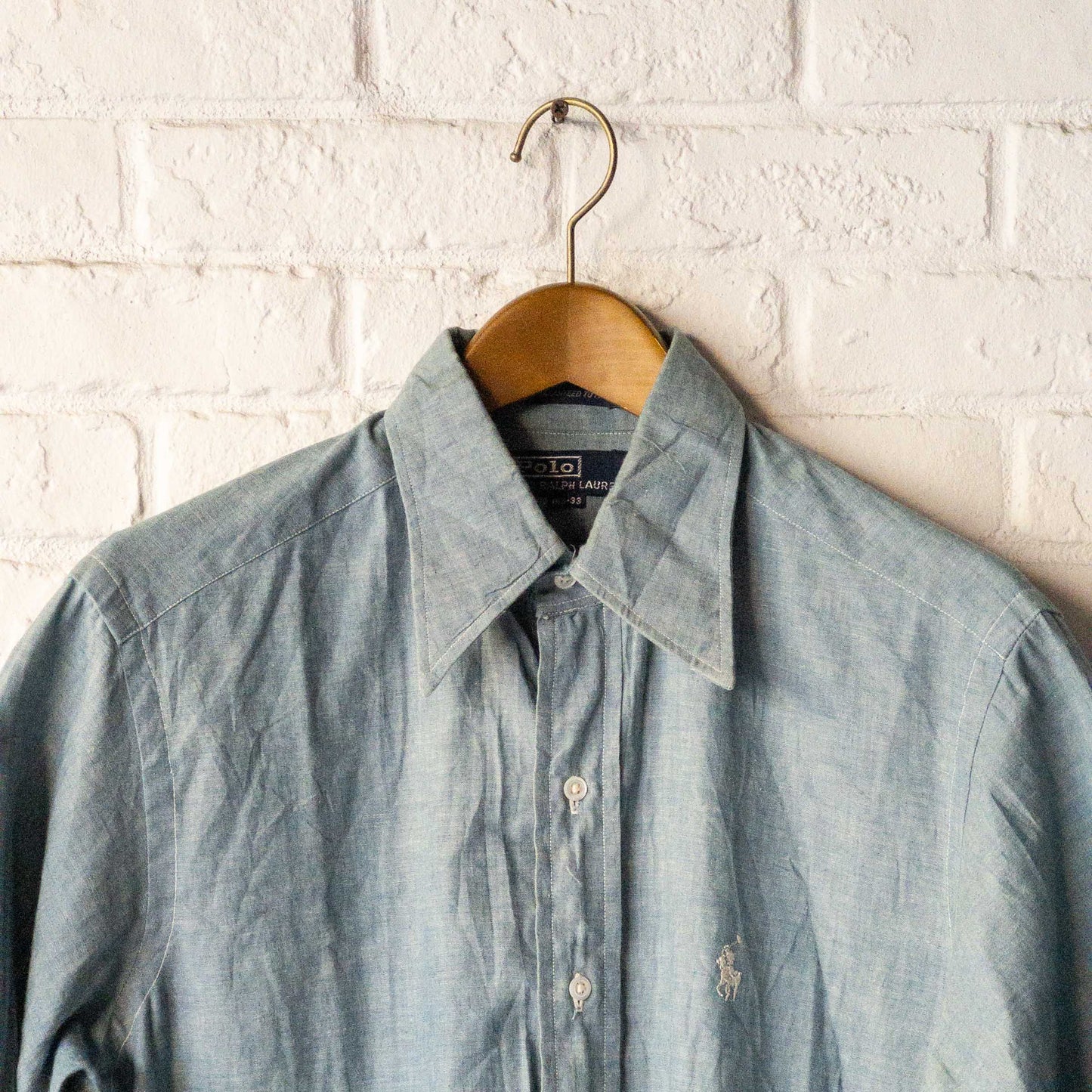 RALPH LAUREN CHAMBRAY SHIRTS 70'S DEAD STOCK
