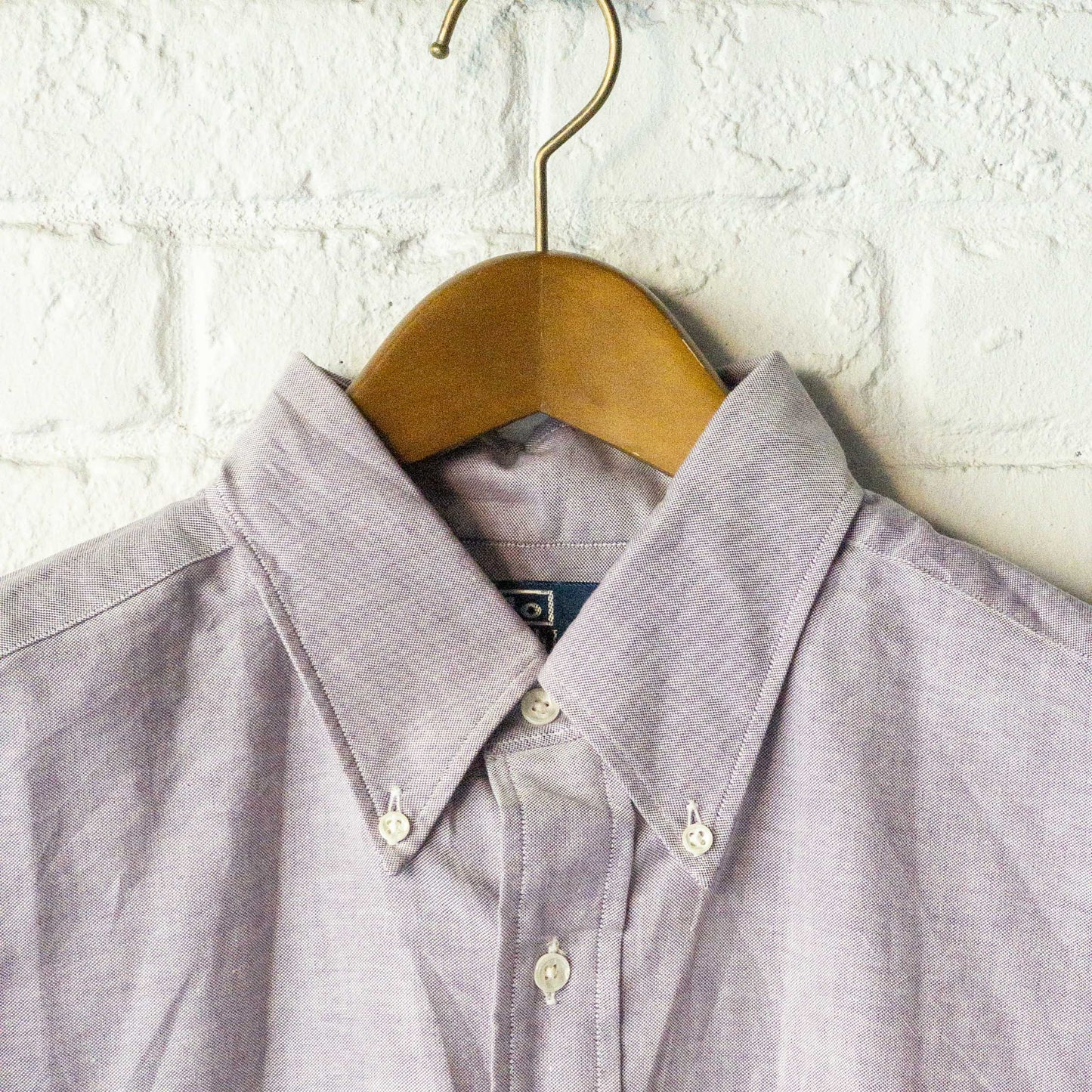 RALPH LAUREN OXFORD B.D.SHIRTS 80'S DEAD STOCK