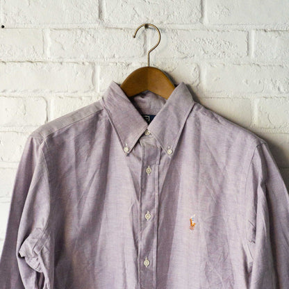 RALPH LAUREN OXFORD B.D.SHIRTS 80'S DEAD STOCK