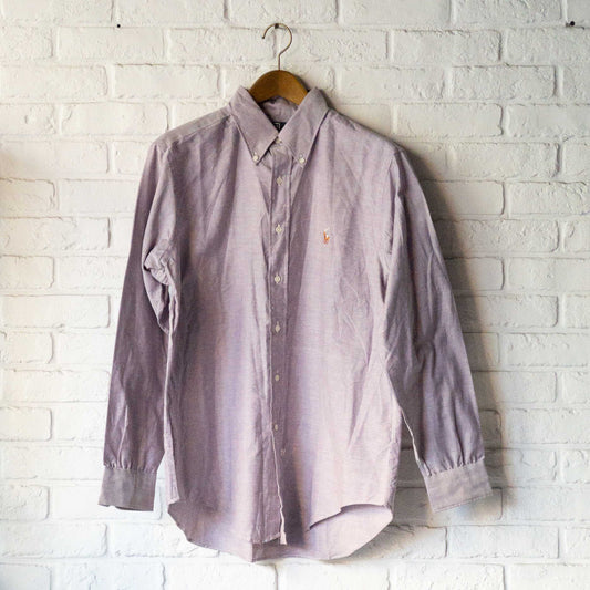 RALPH LAUREN OXFORD B.D.SHIRTS 80'S DEAD STOCK