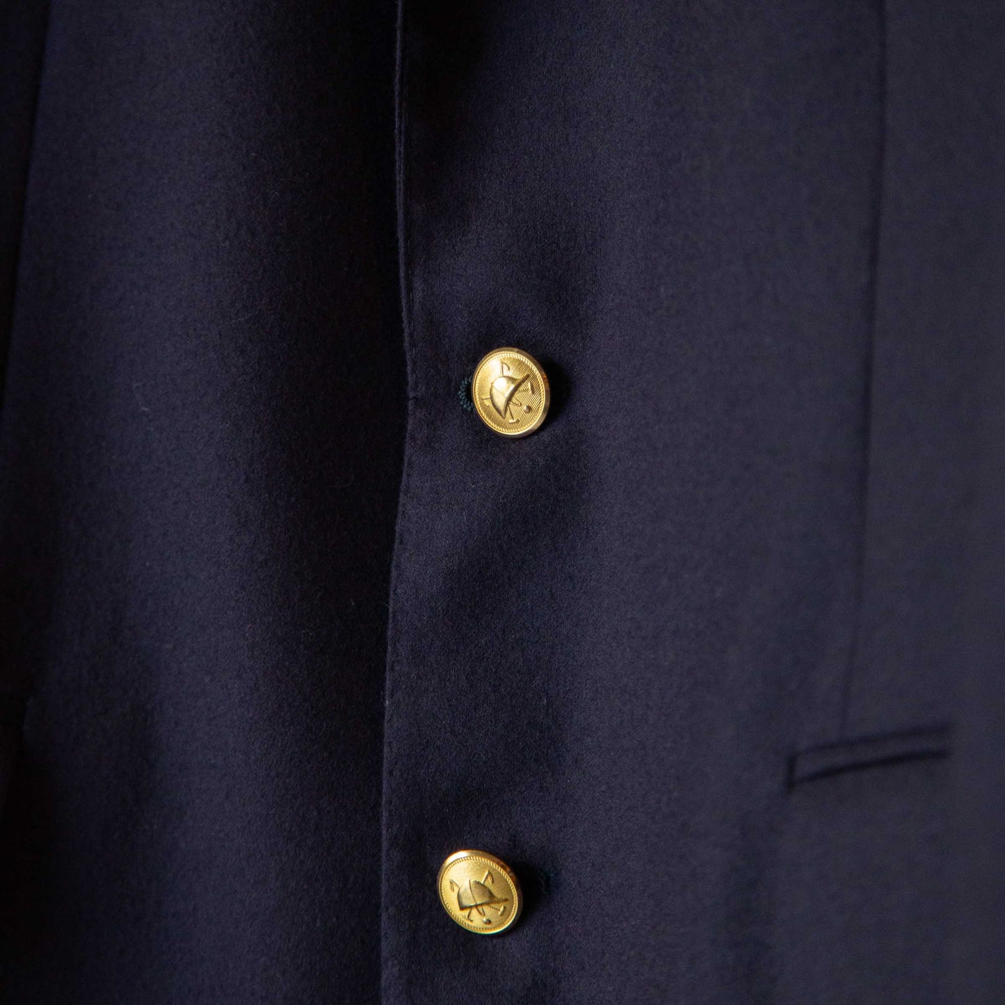 RALPH LAUREN NAVY BLAZER 2000'S DEAD STOCK