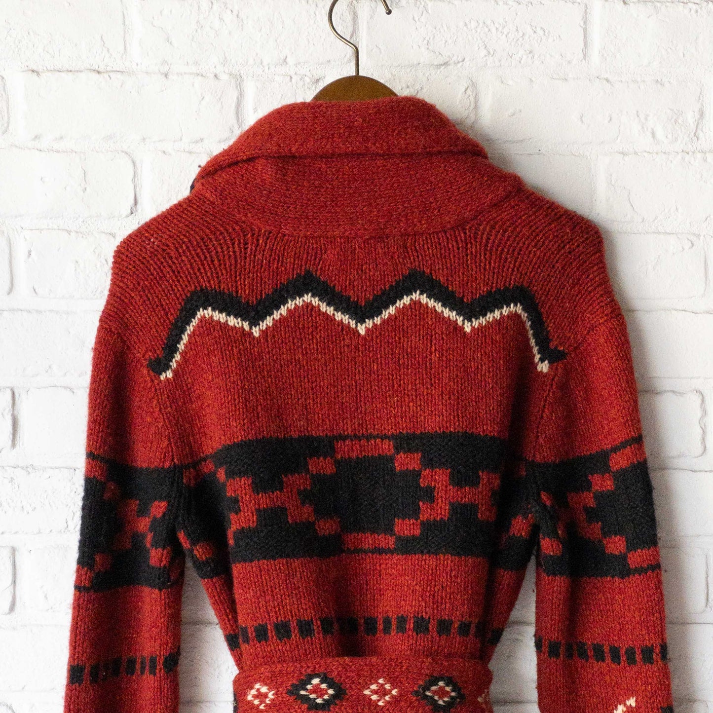 RALPH LAUREN LONG HAND KNIT CARDIGAN 1990'S VINTAGE