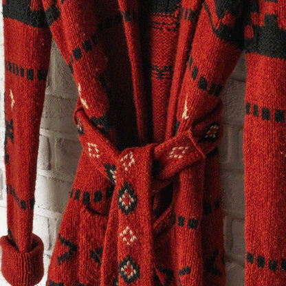 RALPH LAUREN LONG HAND KNIT CARDIGAN 1990'S VINTAGE