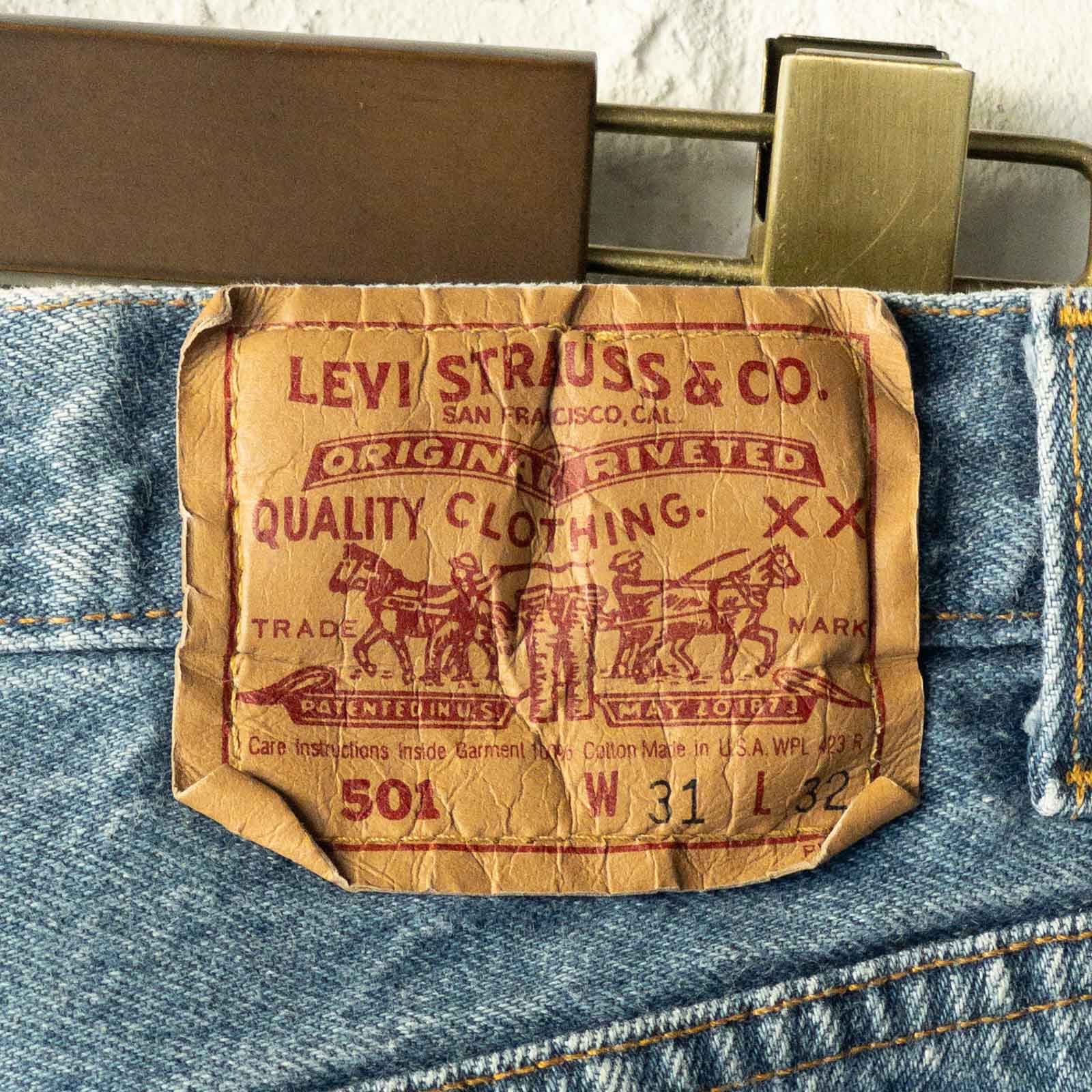 USA LEVI'S 501 DENIM 90'S VINATGE (31-32) – WANDERER