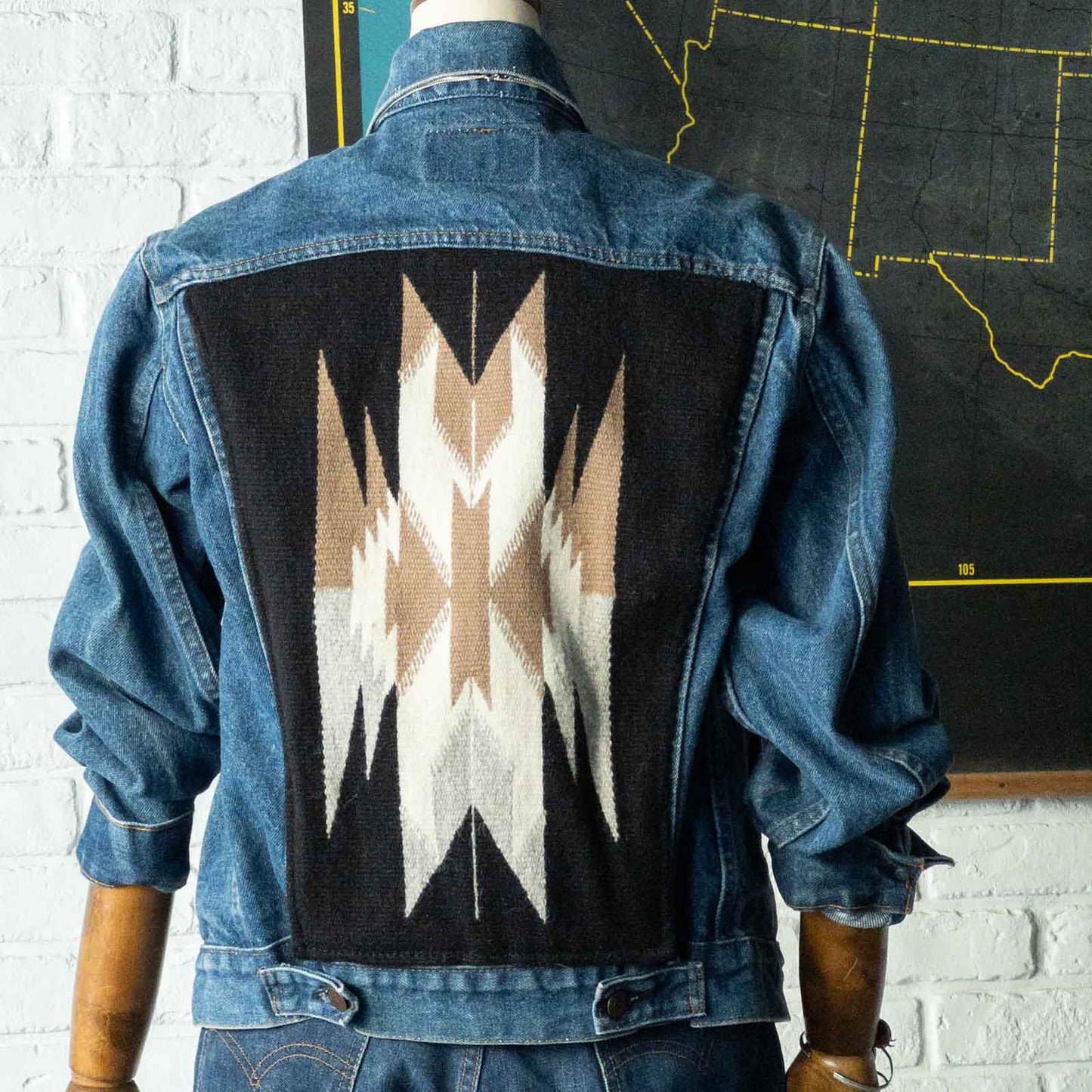 CENTINELA CHIMAYO DENIM JACKET(1980'S LEVI'S)