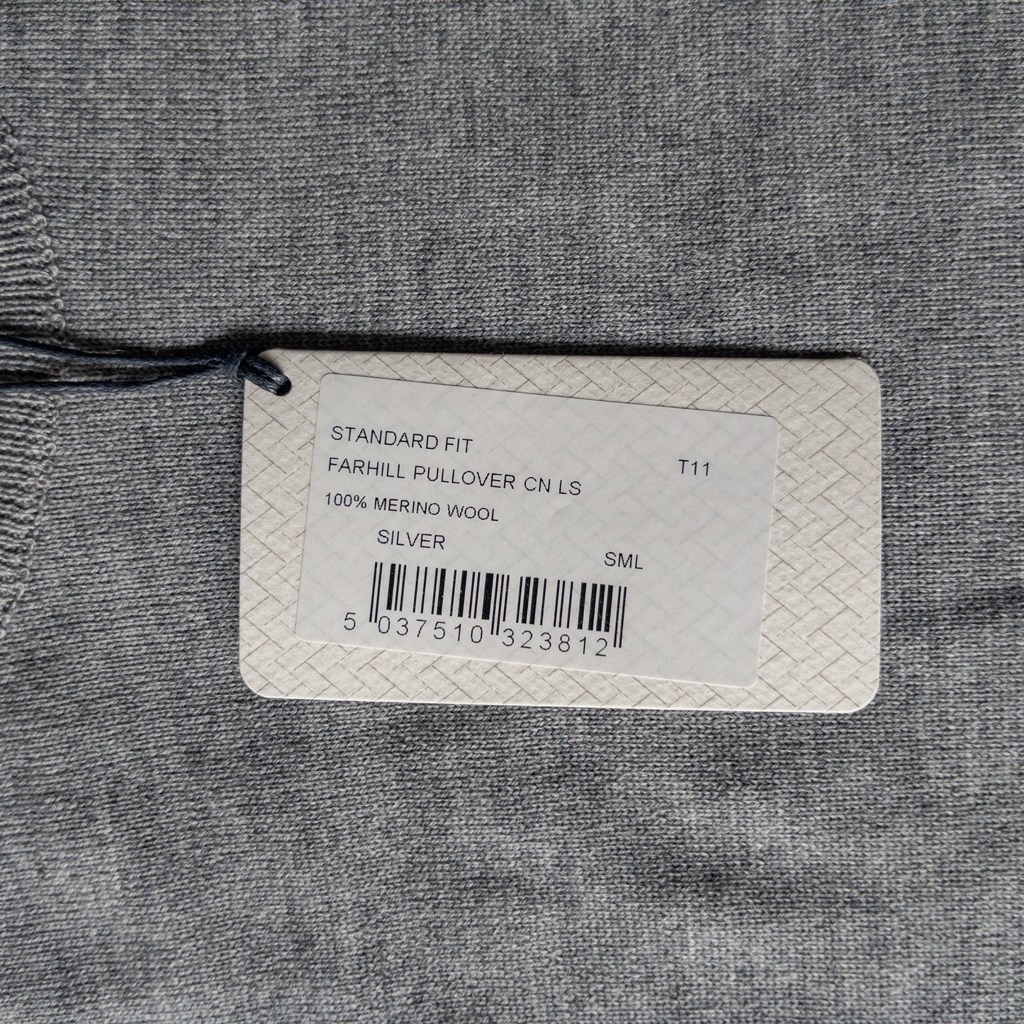 JOHN SMEDLEY FARHILL CREW NECK PULL OVER