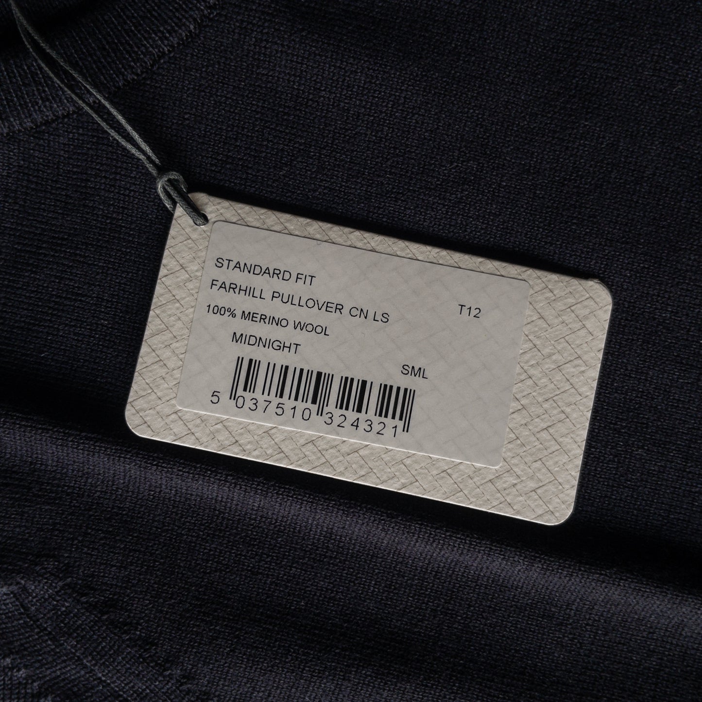 JOHN SMEDLEY FARHILL CREW NECK PULL OVER