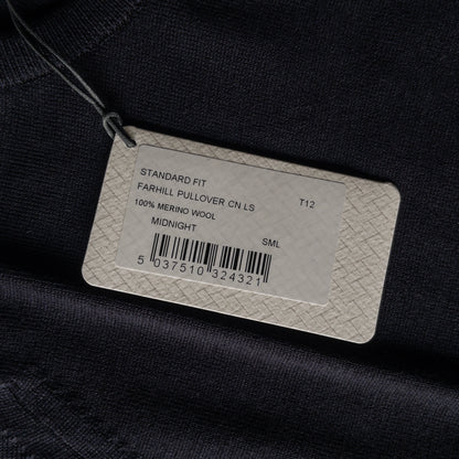 JOHN SMEDLEY FARHILL CREW NECK PULL OVER