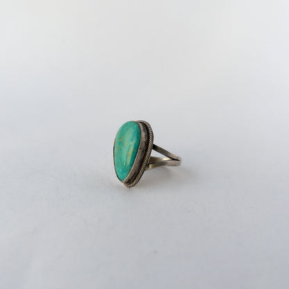 NAVAJO TURQUOIS RING(#20) by ELI SKEETS var.1