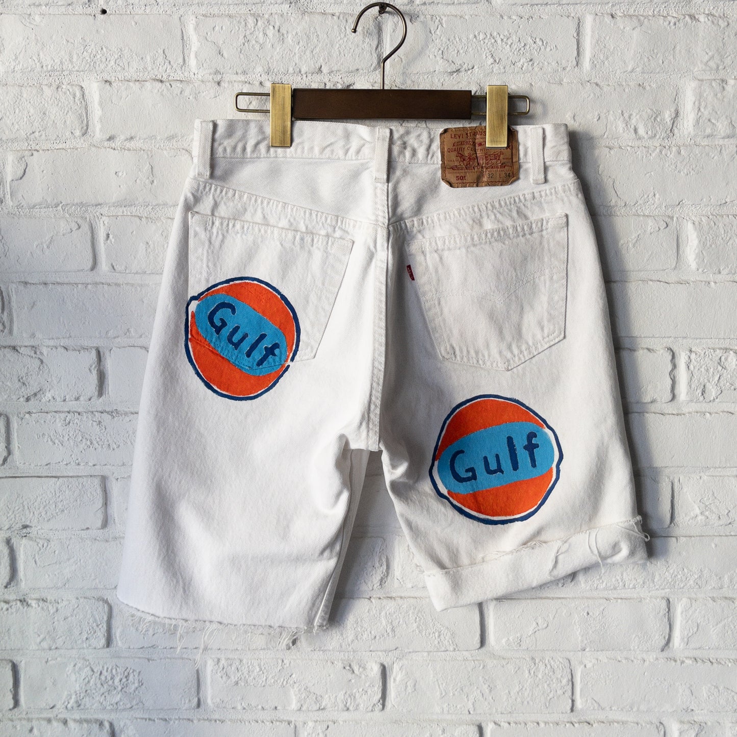 SHANANA MIL GYPSY ”GULF” LEVI'S SHORT PANTS var.3