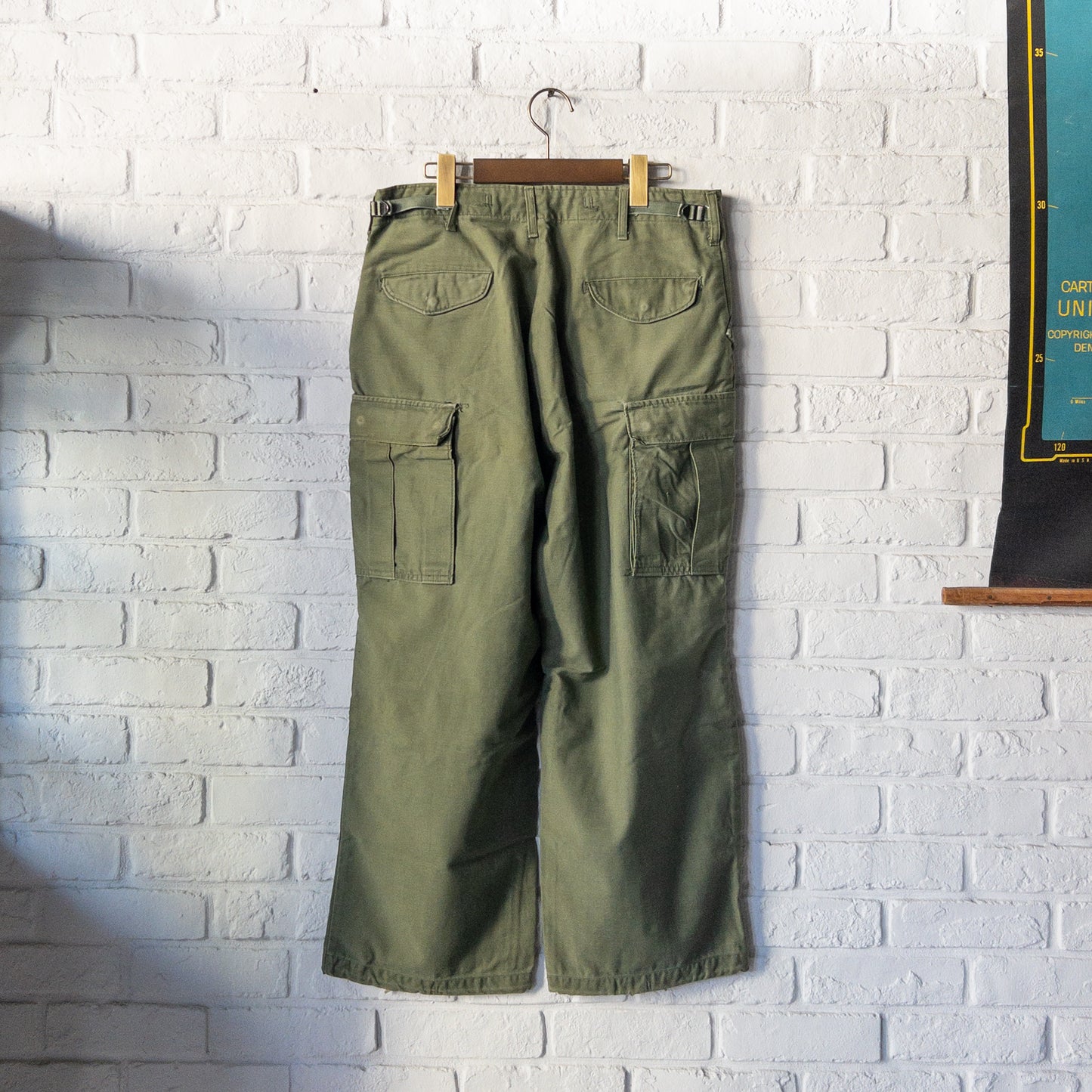 US ARMY M65 FIELD PANTS 70'S VINTAGE(MEDIUM-SHORT) var.1