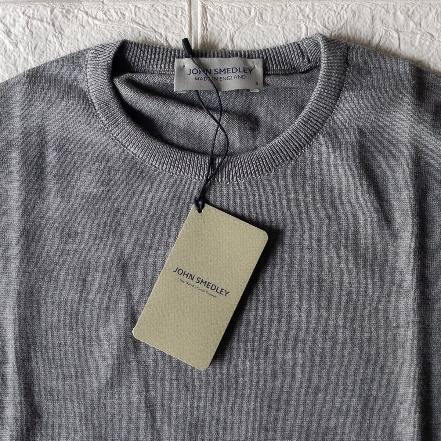 JOHN SMEDLEY FARHILL CREW NECK PULL OVER