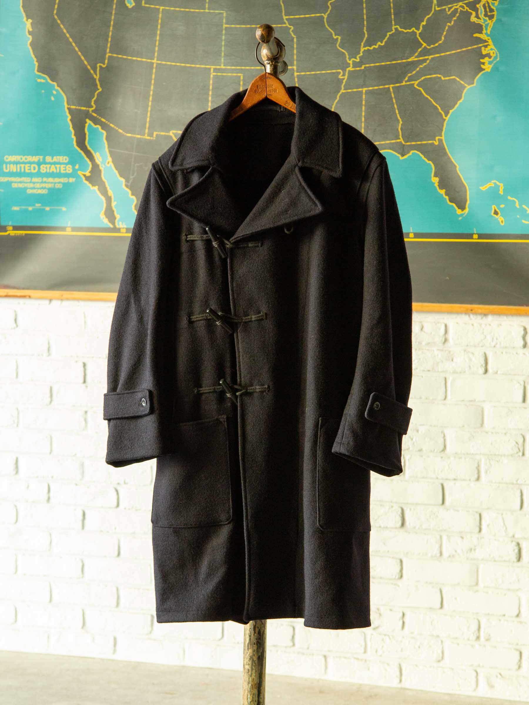 イギリス軍GPOダッフルコート  Navy Overcoat 15B ROYAL NAVY DUFFLE COAT 15B 1950'S VINTAGE – WANDERER