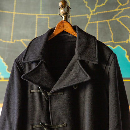 ROYAL NAVY DUFFLE COAT 15B 1950'S VINTAGE
