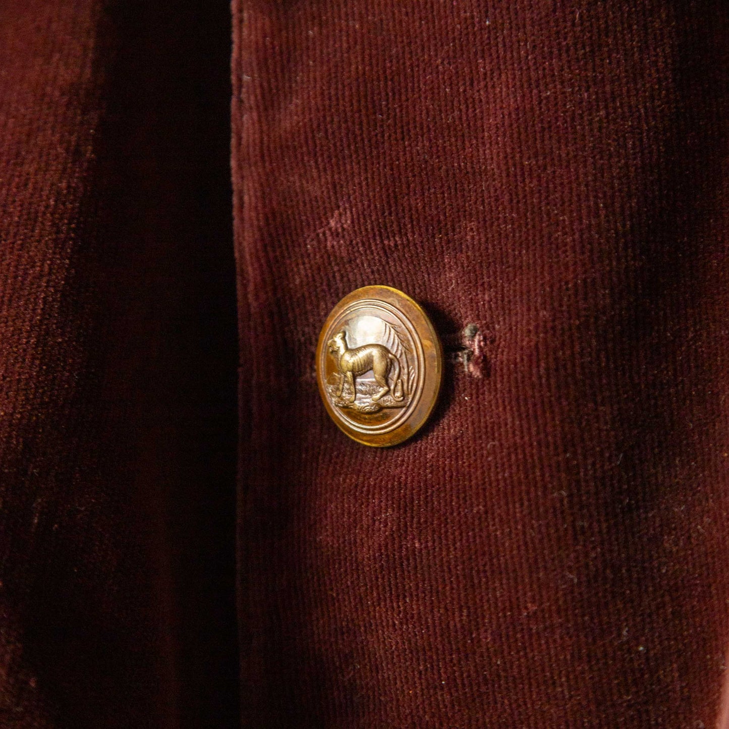 BRITISH HORSE RIDING VELVET HORSE RIDING JACKET 1900'S VINTAGE