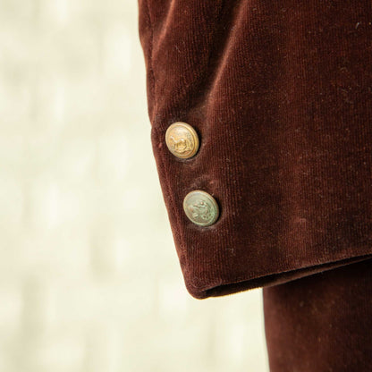 BRITISH HORSE RIDING VELVET HORSE RIDING JACKET 1900'S VINTAGE