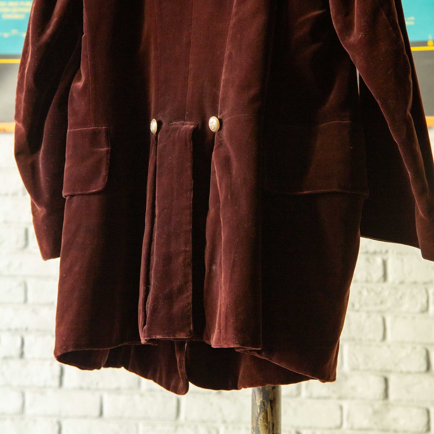 BRITISH HORSE RIDING VELVET HORSE RIDING JACKET 1900'S VINTAGE