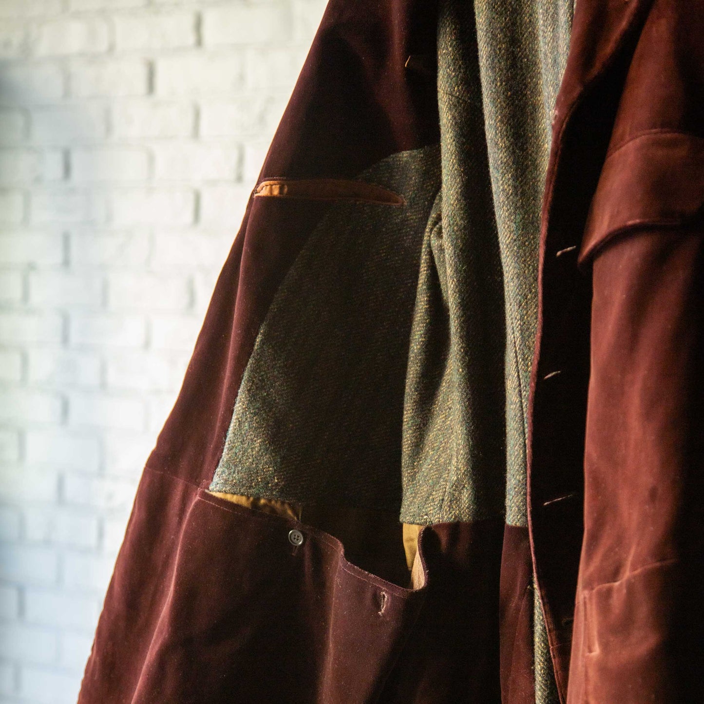 BRITISH HORSE RIDING VELVET HORSE RIDING JACKET 1900'S VINTAGE