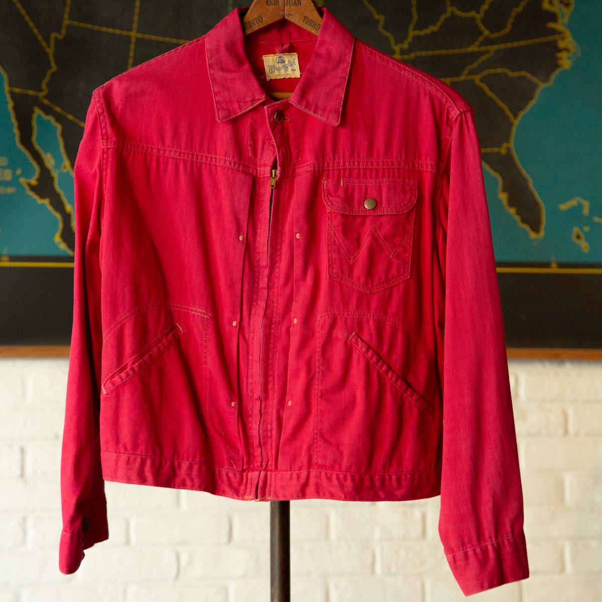 1950`S WRANGLER 12MJZ COTTON TWILL JACKET