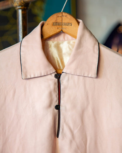 UNKNOWN PINK BLACK PULLOVER SHIRTS 50'S VINTAGE