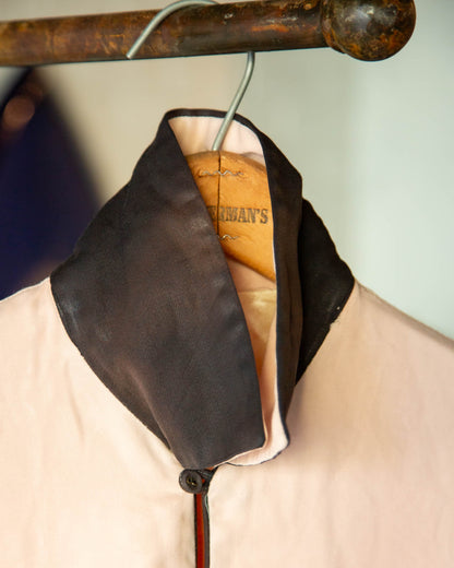 UNKNOWN PINK BLACK PULLOVER SHIRTS 50'S VINTAGE