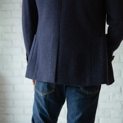 RRL INDIGO TWEED 3B JACKET DEAD STOCK