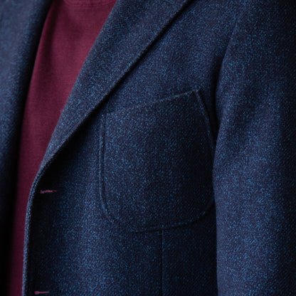 RRL INDIGO TWEED 3B JACKET DEAD STOCK