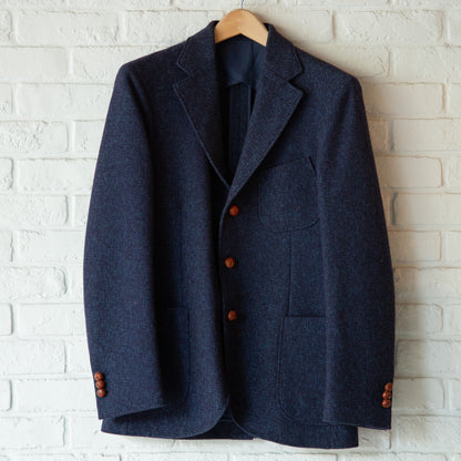RRL INDIGO TWEED 3B JACKET DEAD STOCK