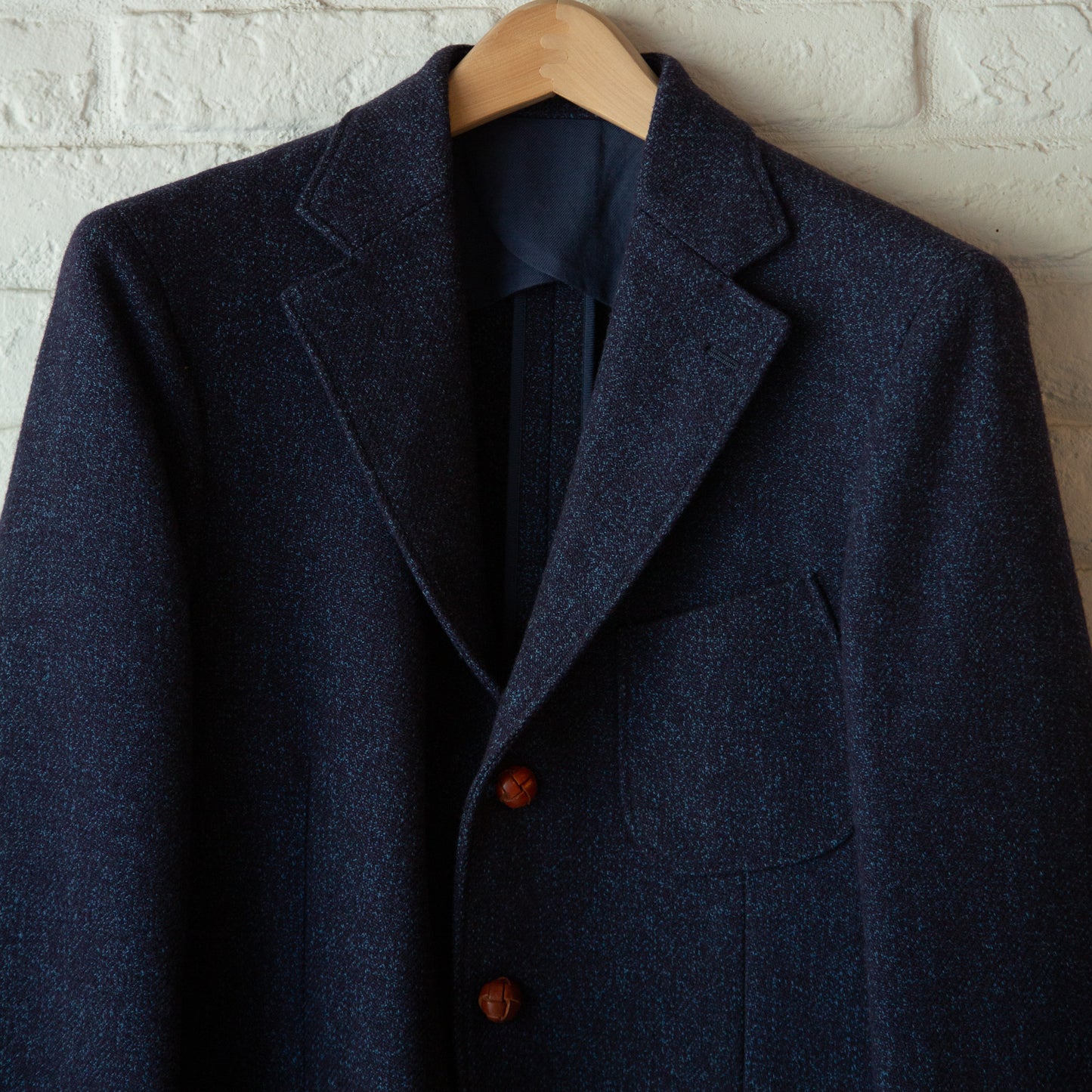 RRL INDIGO TWEED 3B JACKET DEAD STOCK