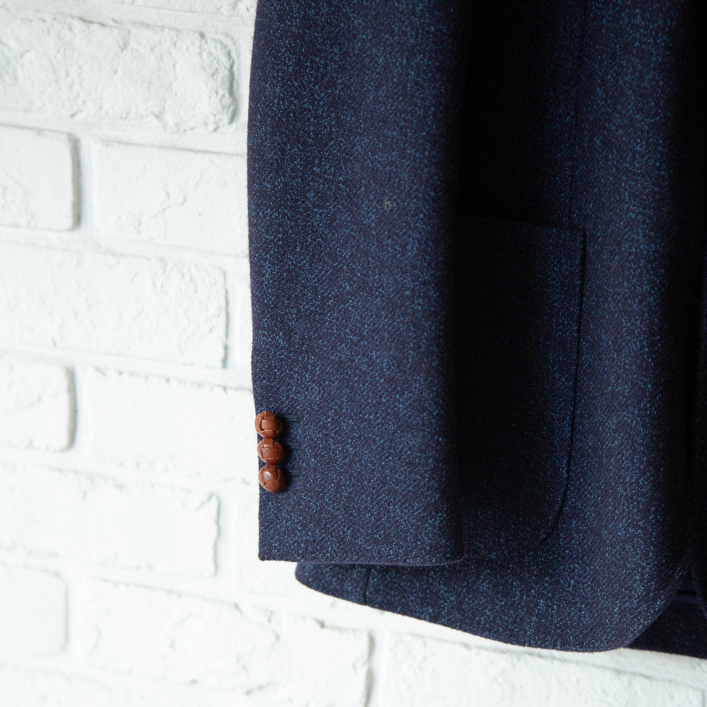 RRL INDIGO TWEED 3B JACKET DEAD STOCK