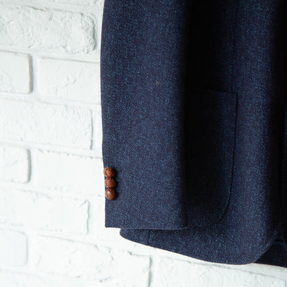 RRL INDIGO TWEED 3B JACKET DEAD STOCK