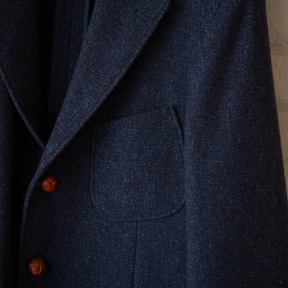 RRL INDIGO TWEED 3B JACKET DEAD STOCK