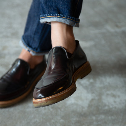 [WANDERER別注] RAGAZZO KING ”DAN” VAMP LOAFER COGNAC