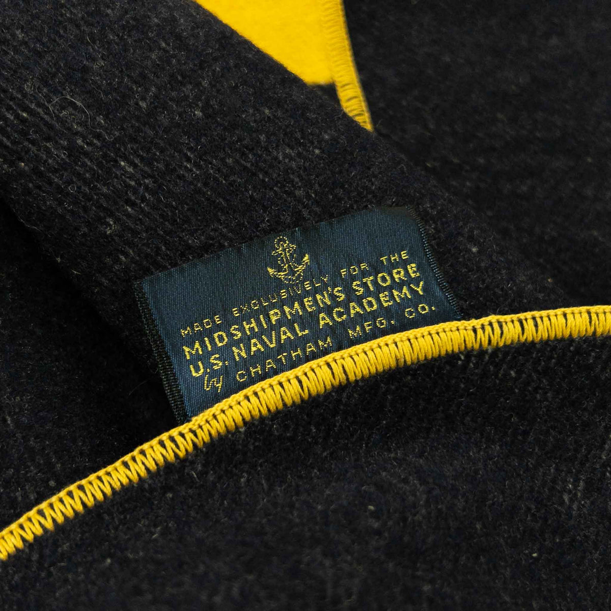 1960’S VINTAGE US NAVAL ACADEMY BLANKET