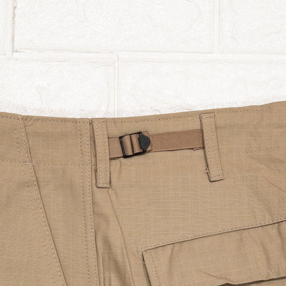 US ARMY BDU RIPSTOP CARGO PANTS 1980'S(COTTON100)KHAKI