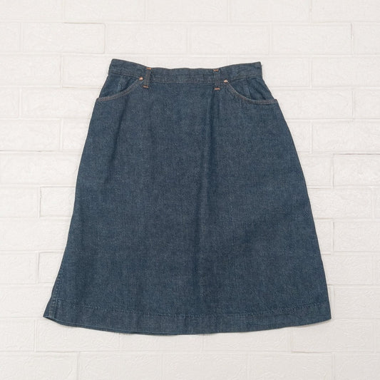 WRANGLER DENIM SKIRT 1960'S VINTAGE